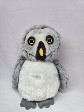 Ganz Webkinz Grey Owl HM344 Plush STUFFED ANIMAL Toy- No Code